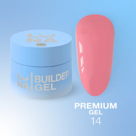 Premium Gel №14 – Nail Extension Gel 30ml LUNAMOON Premium Gel №14 – Nail Extension Gel 30ml LUNAMOON