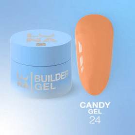 Candy Gel №24 – Nail Extension Gel 15ml LUNAMOON Candy Gel №24 – Nail Extension Gel 15ml LUNAMOON
