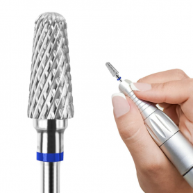 Carbide Cutter, 3/32 (6) cone Umbrella(M) - blue (medium) Clavier Carbide Cutter, 3/32 (6) cone Umbrella(M) - blue (medium) Clavier
