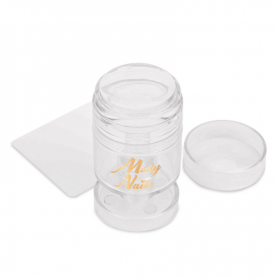 Silicone Stamp with Adjustable Size and Squeegee Molly Nails Silicone Stamp with Adjustable Size and Squeegee Molly Nails