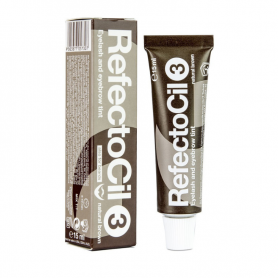 Henna gel for eyebrows and eyelashes 3 RefectoCil brown 15ml Henna gel for eyebrows and eyelashes 3 RefectoCil brown 15ml