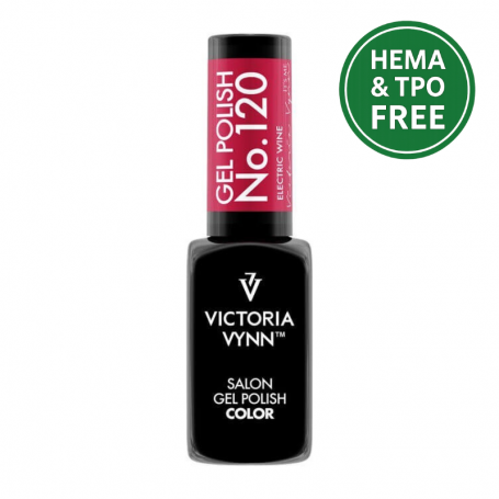 Gel Polish Color No. 120 Electric Wine 8ml VICTORIA VYNN