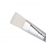 Brush for applying algae, masks, paraffin and wax - white