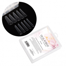 Molly Nails Russian Almond YQ-1 Dual Upper Forms for Nail Building with Scale, 120 Pieces Molly Nails Russian Almond YQ-1 Dual Upper Forms for Nail Building with Scale, 120 Pieces