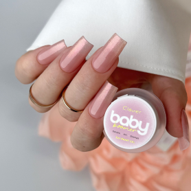 Professional 3-in-1 gel Baby Boomer Nailsology Clavier, Ombre, Art, Stamps, S01 „Shimmer” 3g. Professional 3-in-1 gel Baby Boomer Nailsology Clavier, Ombre, Art, Stamps, S01 „Shimmer” 3g.