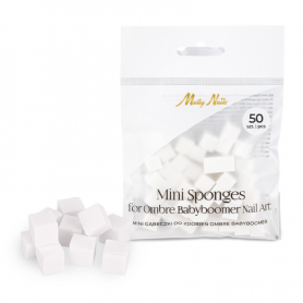 Molly Nails Babyboomer Ombre Mini Sponge Set 50 Pieces Molly Nails Babyboomer Ombre Mini Sponge Set 50 Pieces