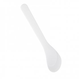 White spatula for applying algae and masks White spatula for applying algae and masks