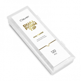 Dual Nail Extension Forms, Oval Square Upper Forms, 120 pcs. Clavier Dual Nail Extension Forms, Oval Square Upper Forms, 120 pcs. Clavier