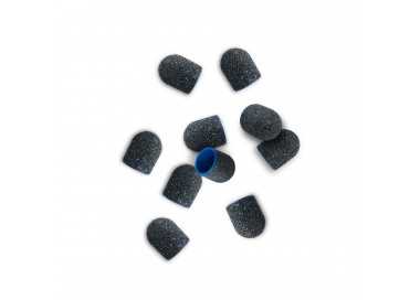Aba Group abrasive caps for pedicure 10 mm grit 80 (10 pcs.)