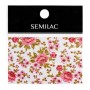 34 Semilac Flowers transfer foil