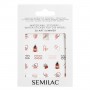 20 Semilac Nail art stickers for nails Art Summer